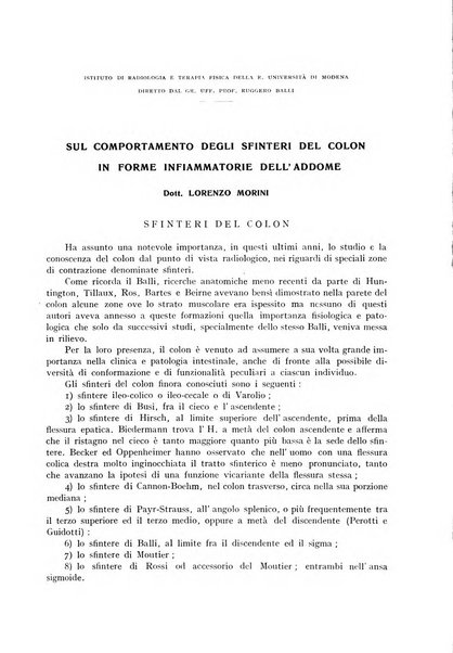 Archivio di radiologia