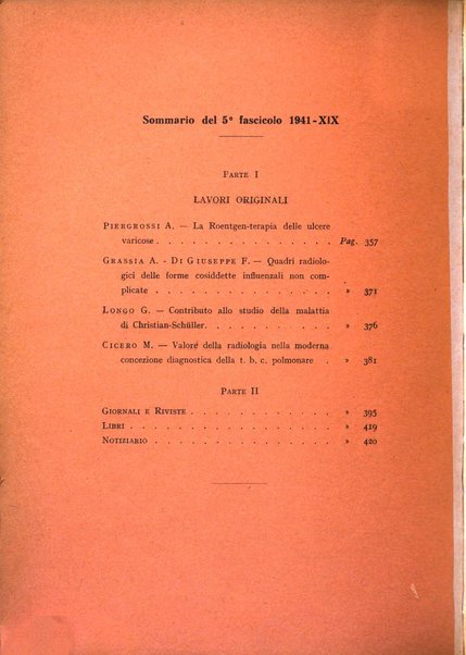 Archivio di radiologia