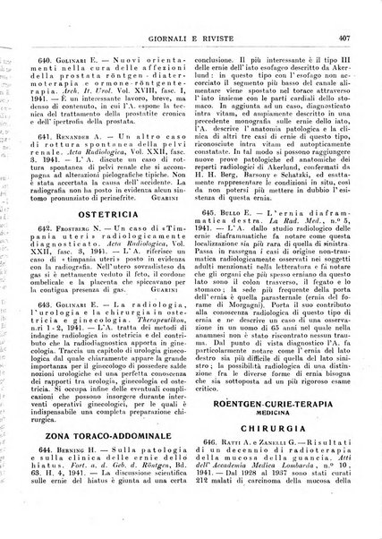 Archivio di radiologia