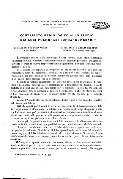 Archivio di radiologia