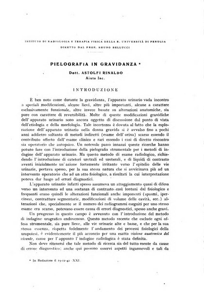 Archivio di radiologia