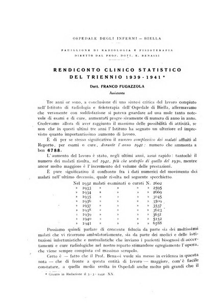 Archivio di radiologia