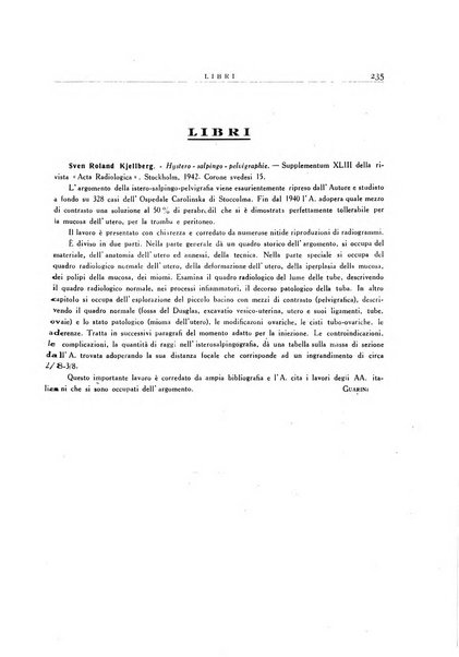 Archivio di radiologia