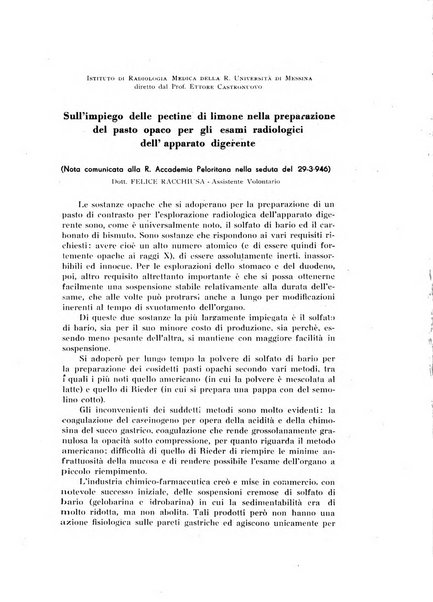 Archivio di radiologia