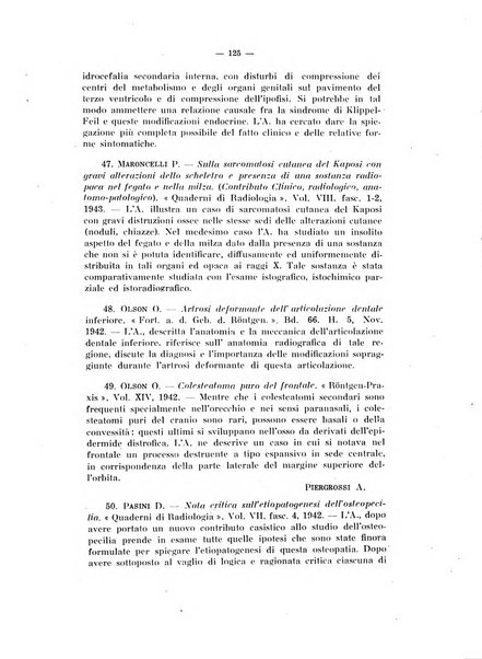 Archivio di radiologia