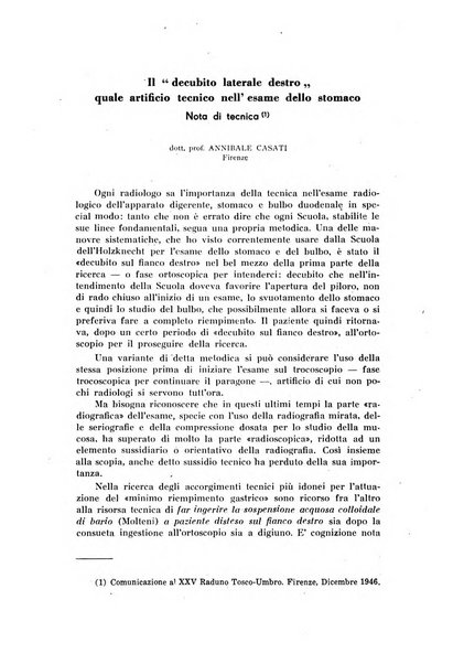 Archivio di radiologia