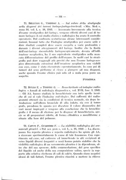 Archivio di radiologia