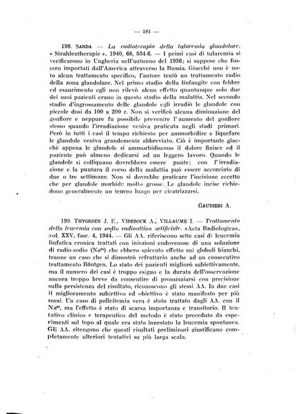 Archivio di radiologia