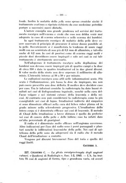 Archivio di radiologia