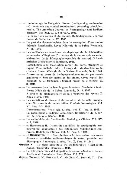 Archivio di radiologia