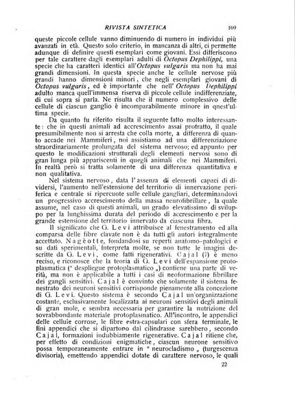 Archivio di scienze biologiche