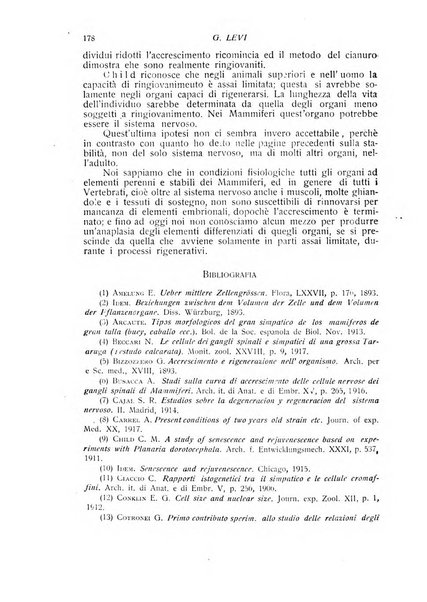 Archivio di scienze biologiche