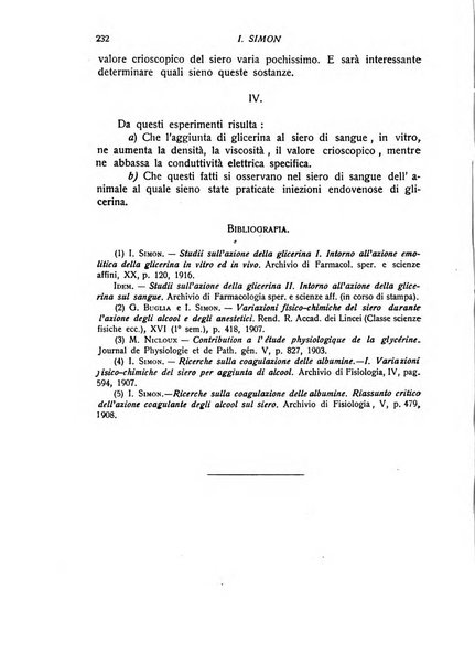 Archivio di scienze biologiche