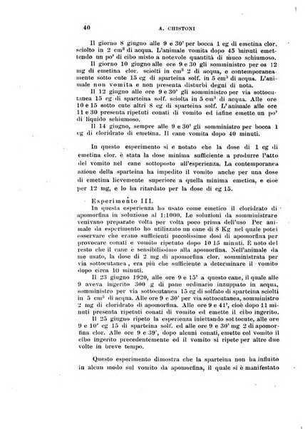 Archivio di scienze biologiche