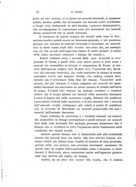 Archivio di scienze biologiche