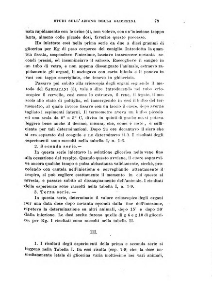 Archivio di scienze biologiche