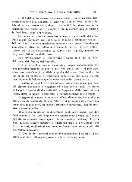 Archivio di scienze biologiche