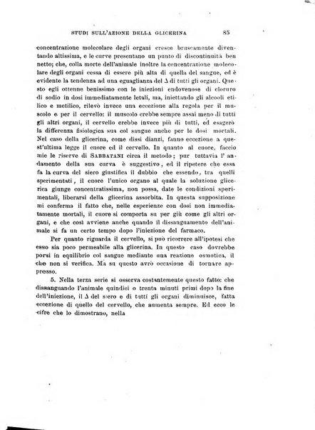 Archivio di scienze biologiche