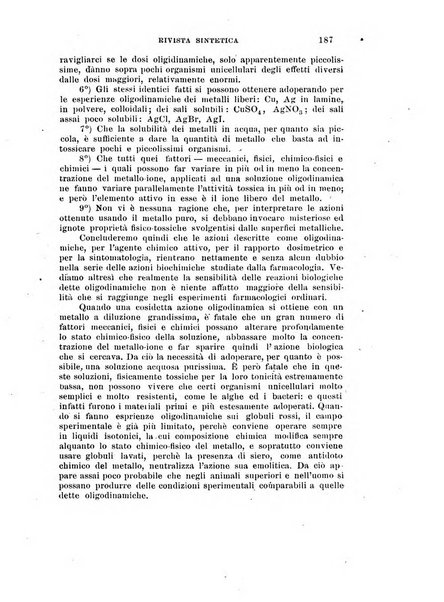 Archivio di scienze biologiche