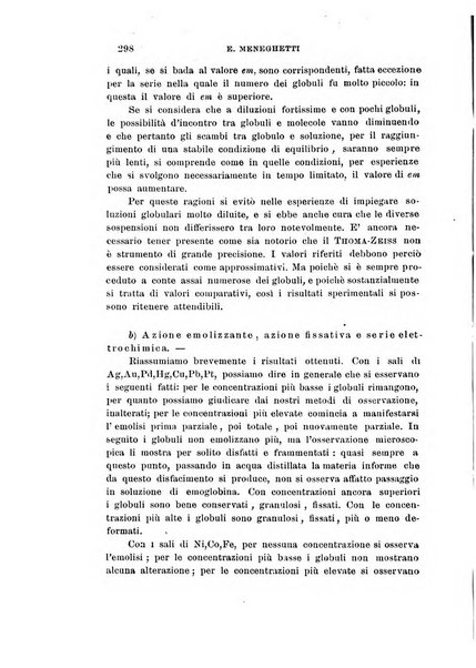 Archivio di scienze biologiche