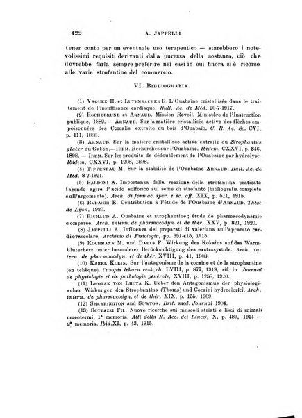 Archivio di scienze biologiche