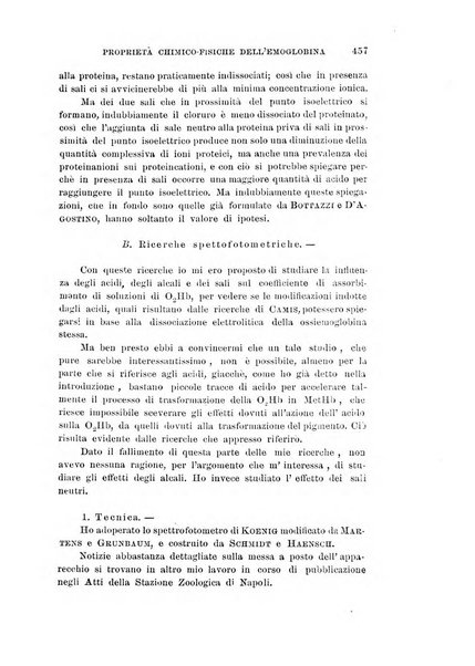 Archivio di scienze biologiche