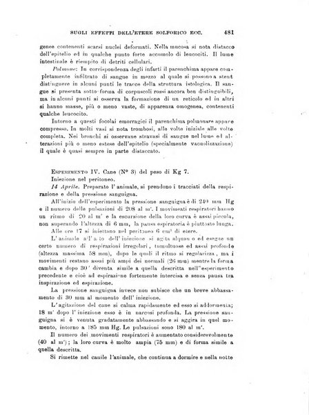 Archivio di scienze biologiche