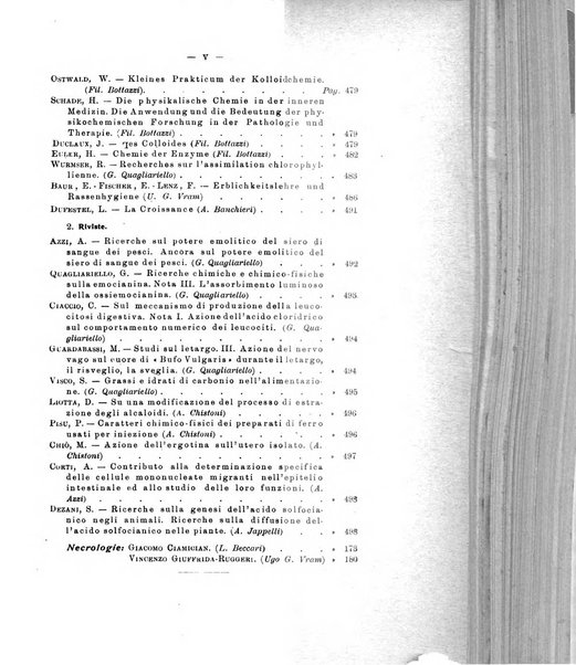 Archivio di scienze biologiche