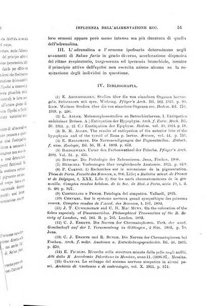 Archivio di scienze biologiche