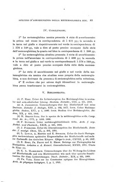 Archivio di scienze biologiche