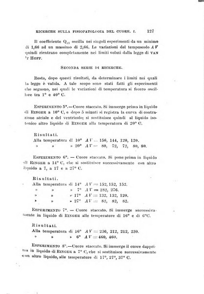 Archivio di scienze biologiche