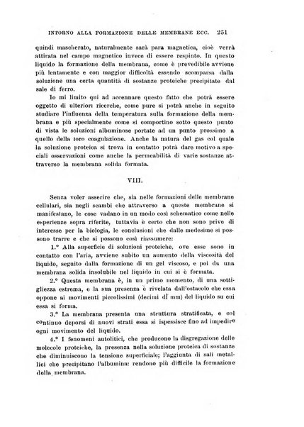 Archivio di scienze biologiche