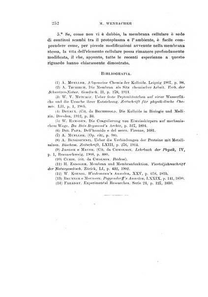 Archivio di scienze biologiche