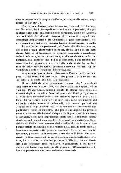 Archivio di scienze biologiche