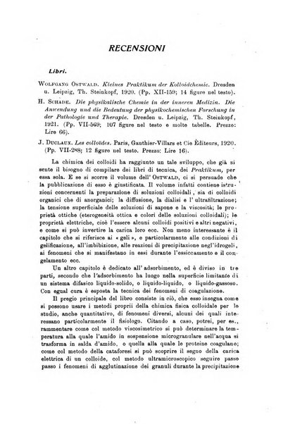 Archivio di scienze biologiche