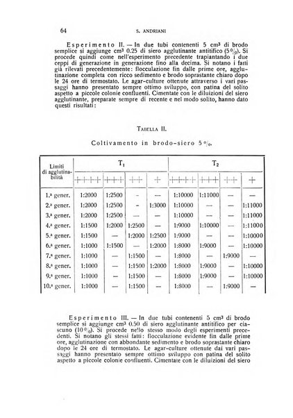 Archivio di scienze biologiche