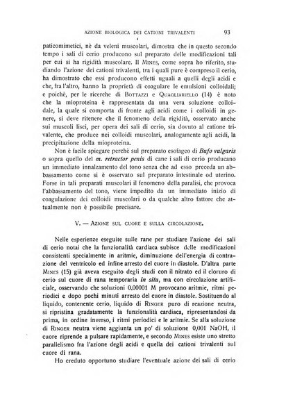 Archivio di scienze biologiche