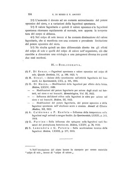 Archivio di scienze biologiche