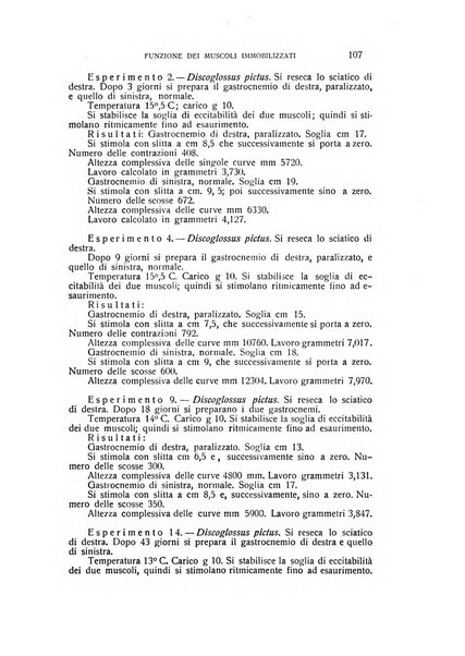 Archivio di scienze biologiche