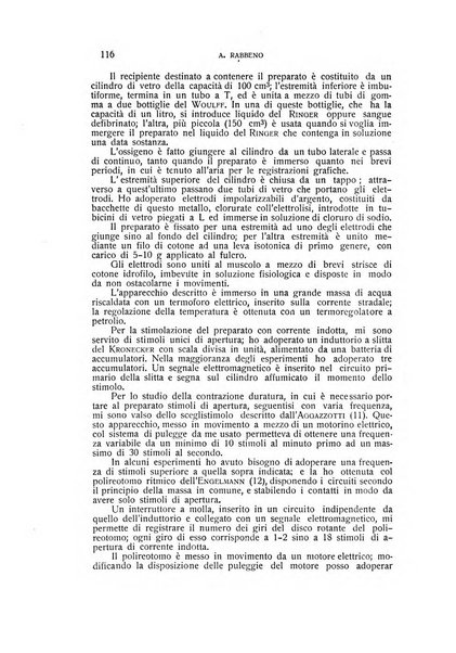 Archivio di scienze biologiche