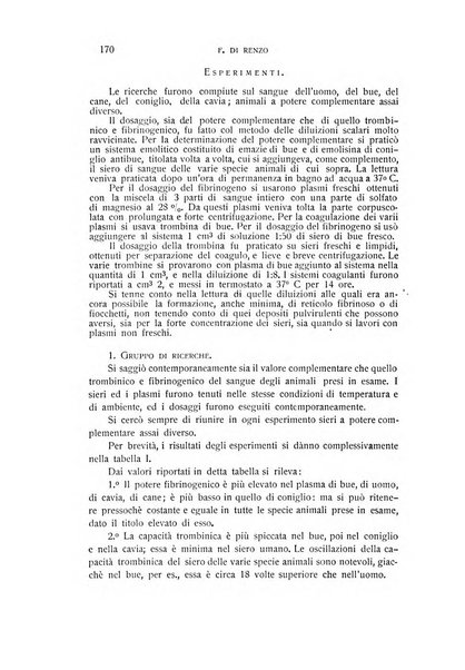 Archivio di scienze biologiche