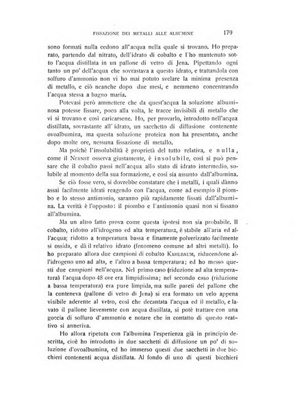 Archivio di scienze biologiche