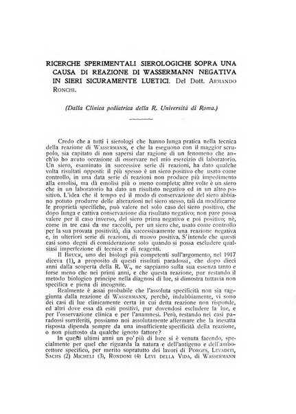 Archivio di scienze biologiche