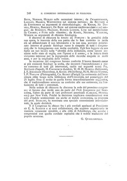 Archivio di scienze biologiche