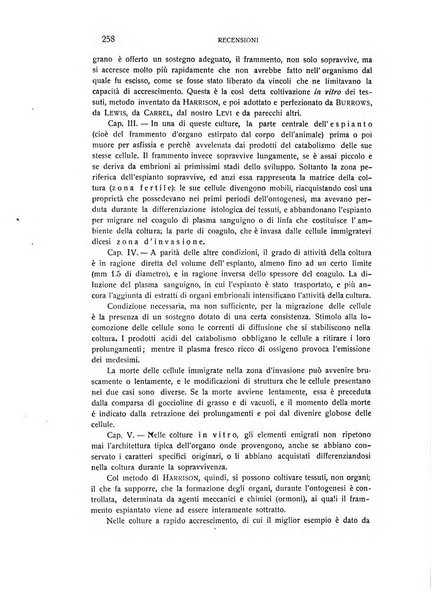 Archivio di scienze biologiche