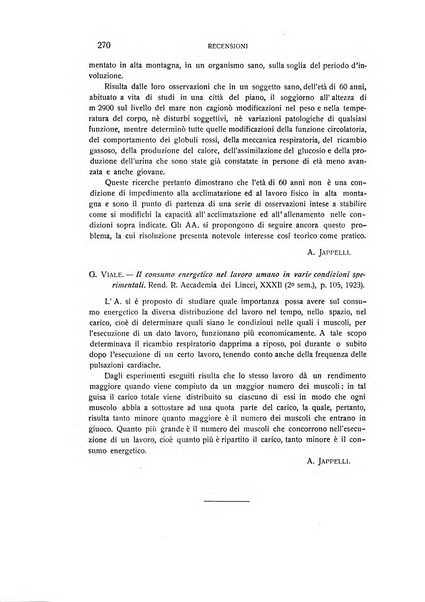 Archivio di scienze biologiche