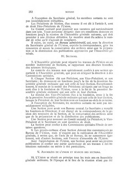 Archivio di scienze biologiche