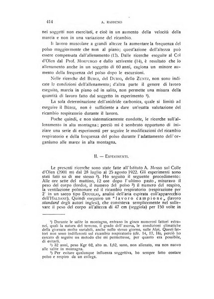 Archivio di scienze biologiche