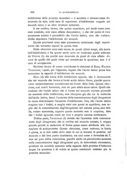 Archivio di scienze biologiche