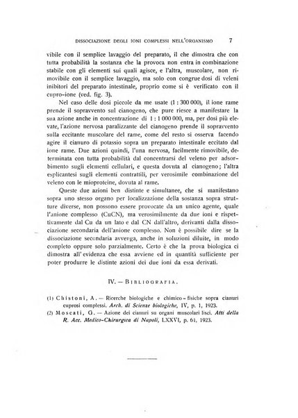 Archivio di scienze biologiche